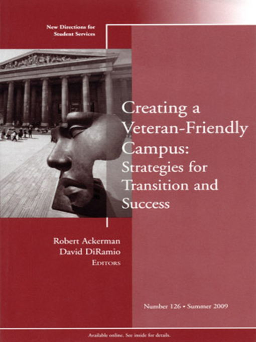 Title details for Creating a Veteran-Friendly Campus by Robert Ackerman - Available